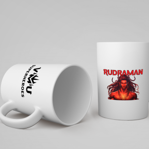 rudraman coffee mug